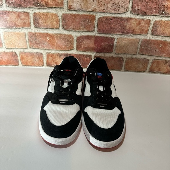 NIKE SB Alleyoop Chicago Colorway Black White Red Shoes New Mens 10.5 - Picture 4 of 6